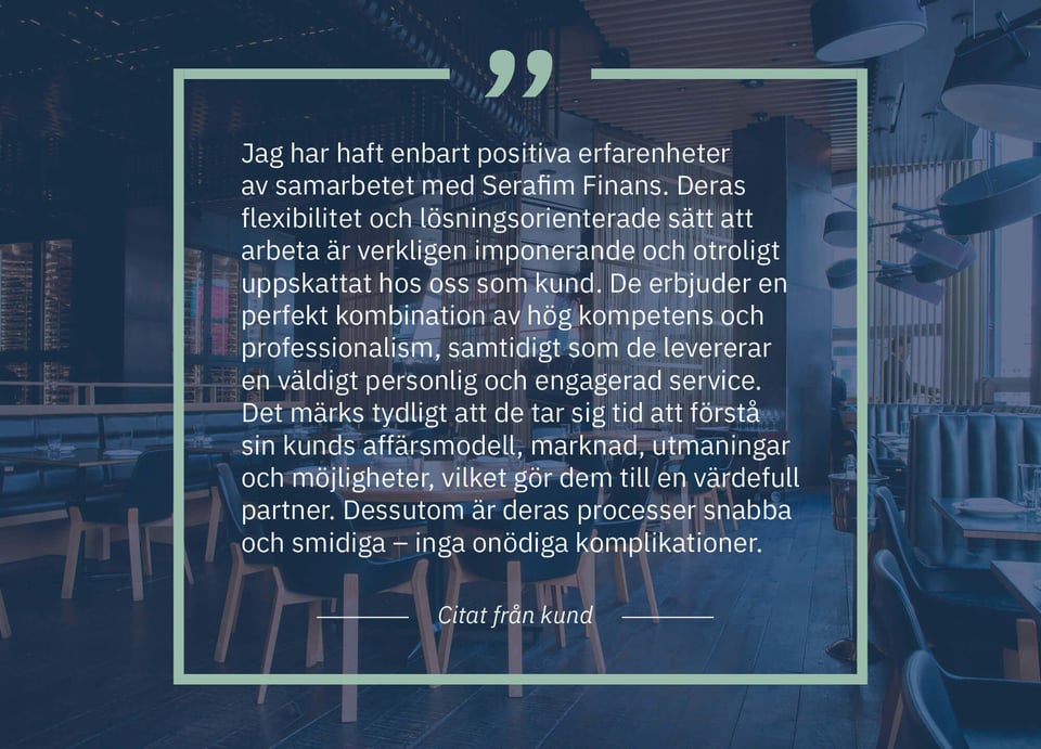 citat från en kund
